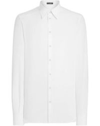 Dolce & Gabbana - Collared Long-Sleeve Shirt - Lyst
