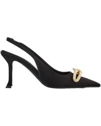 Ferragamo - Bow-Tie High-Heeled Sandals - Lyst