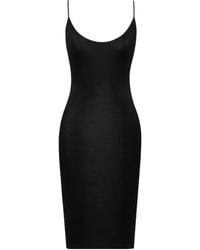 Saint Laurent - Cassandre Open-Back Knit Dress - Lyst