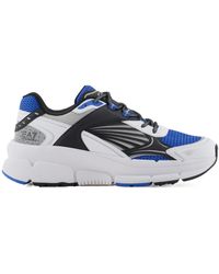 Emporio Armani - Round Toe Low-Top Sneakers - Lyst