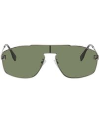 Fendi - Shield Sunglasses - Lyst
