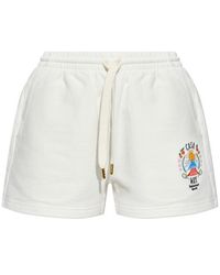 CASABLANCA - Casa Way Embroidered Track Shorts - Lyst