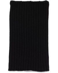 Rick Owens - Ribbed-Knit Rectangular Scarf - Lyst