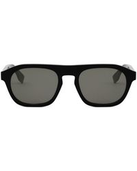 Fendi - Eyewear Rectangular Frame Sunglasses - Lyst