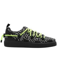 Balmain - B-Court Monogram Sneakers - Lyst