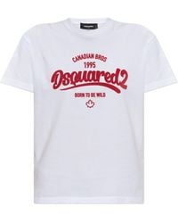 DSquared² - Logo-Print T-Shirt - Lyst