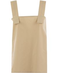 Antonelli - Flared Wide-Strap Top - Lyst