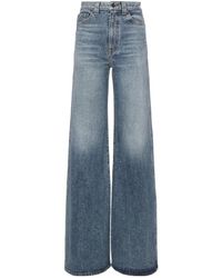 KHAITE - Dane Denim High Rise Jeans - Lyst