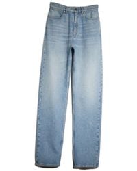 Gucci - Bleached Stone Washed Denim Pants - Lyst