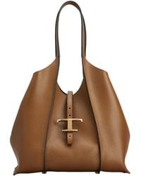 Tod's - T Timeless Small Shopping Bag - Lyst