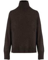 Allude - Cashmere Turtleneck Knitted Sweater - Lyst
