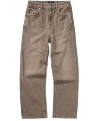 Represent - Whiskering Effect Denim Jeans - Lyst