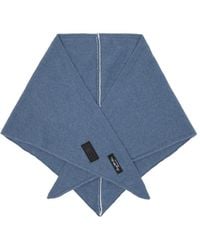 MM6 by Maison Margiela - Wool Blend Triangle Scarf - Lyst