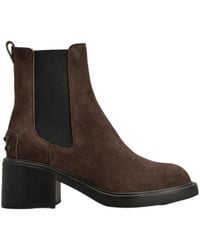 Tod's - Slip-On Ankle Boots - Lyst