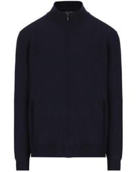 Loro Piana - High Neck Zipped Jacket - Lyst