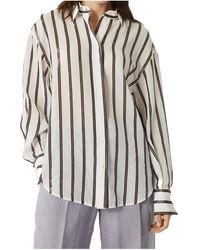 Brunello Cucinelli - Sequin Embellished Long-Sleeved Shirt - Lyst