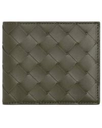 Bottega Veneta - Intrecciato Bi-Fold Wallet - Lyst