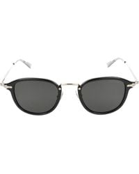 Montblanc - Eyewear Round Frame Sunglasses - Lyst