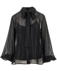 Max Mara - Scafati Long-Sleeved Shirt - Lyst
