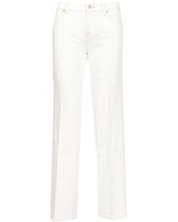 7 For All Mankind - Straight Leg Calie Pants - Lyst