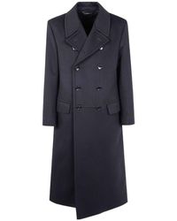 Tom Ford - Double-Breasted Long Coat - Lyst