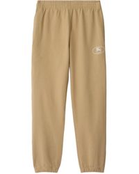 Burberry - Logo Detailed Sweatpants - Lyst
