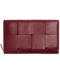 Bottega Veneta - Intrecciato Leather Purse - Lyst