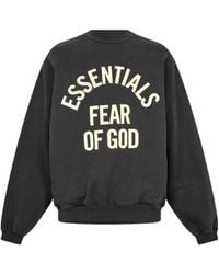 Fear Of God - Logo Long-Sleeve Sweatshirt - Lyst