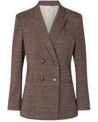 Liu Jo - Prince Of Wales Check Jacket - Lyst