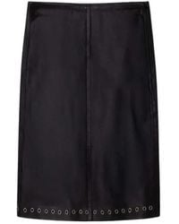 GIMAGUAS - Eyelets Skirt - Lyst