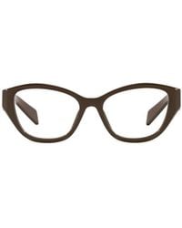 Prada - Eyewear Cat-Eye Glasses - Lyst