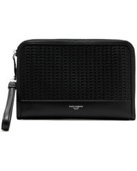 Dolce & Gabbana - Woven Panel Wristlet Bag - Lyst