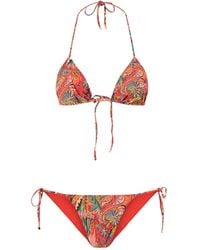 Etro - Printed Bikini - Lyst