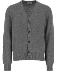 Ami Paris - Ami De Coeur V-Neck Buttoned Cardigan - Lyst