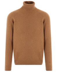 Drumohr - Ribbed Turtleneck Sweater - Lyst