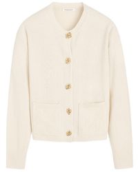 By Malene Birger - Veronika Button-Embellished Cardigan - Lyst