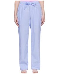 Tekla - Drawstring Pajama Pants - Lyst