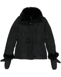 Yves Salomon - Quilted Down Jacket - Lyst
