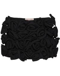 Valentino - Crepe Couture Mini Skirt - Lyst