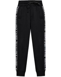 Versace Jeans Couture - Couture Logo-Trim Drawstring Track Pants - Lyst