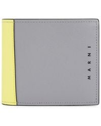 Marni - Two-Tone Bi-Fold Wallet - Lyst