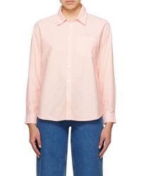 A.P.C. - Greg Cotton Shirt - Lyst