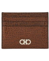 Ferragamo - Gancini Credit Card Holder - Lyst
