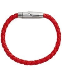 Bottega Veneta - Braid Leather Bracelet - Lyst