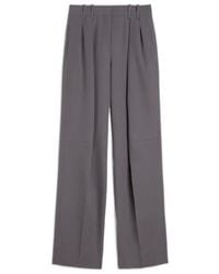 Jil Sander - Pleated Gabardine Trousers - Lyst