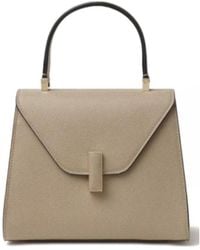 Valextra - Iside Foldover Mini Top Handle Bag - Lyst