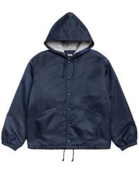 Stussy - Long-Sleeved Casual Jacket - Lyst