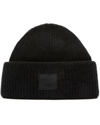 Acne Studios - Square Patch Beanie - Lyst