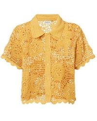 Jonathan Simkhai - Macks Floral Crochet Cotton Shirt - Lyst