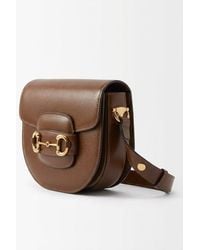 Gucci - 1955 Horsebit Mini Rounded Shoulder Bag - Lyst